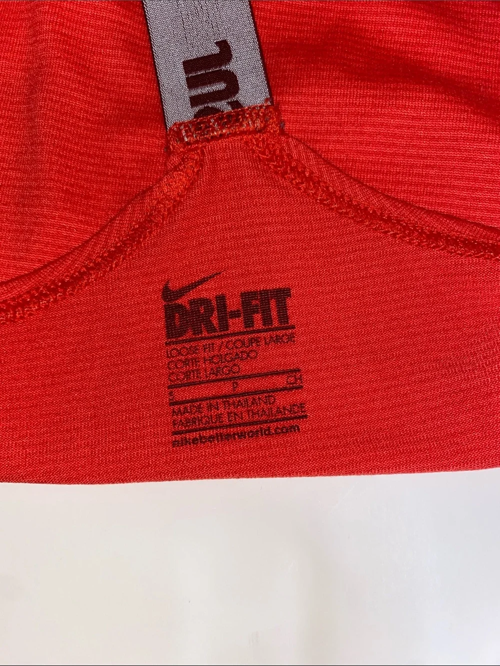 Nike Red Racerback Tank with Black Performance Leggings